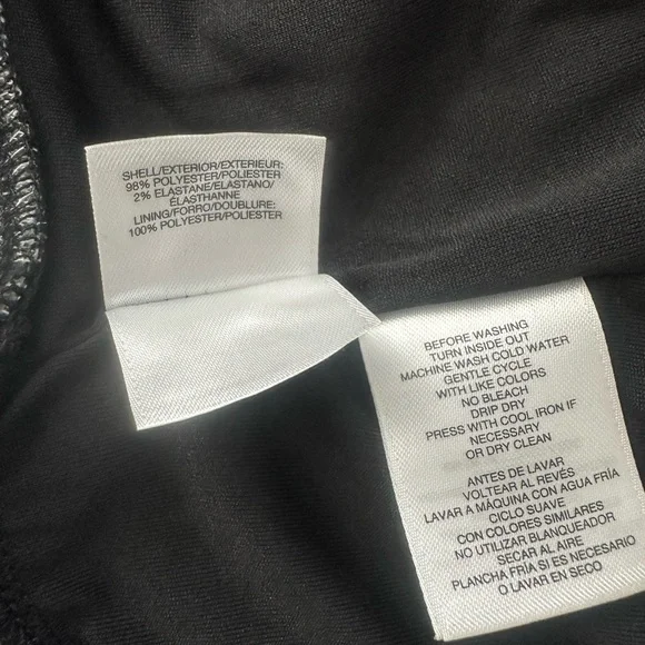 Anne Klein Plaid Midi Dress with Belt Size 6 - Picture 14 of 14